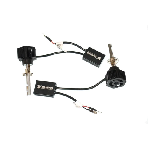 LED лампа Baxster L H1 6000K (2 шт): Головной свет Противотуманная, Дальний свет, Ближний свет