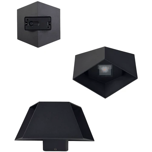 Світильник вуличний Nowodvorski 8142 Triangles LED 2x5W 3000K 700Lm IP54 фото 1