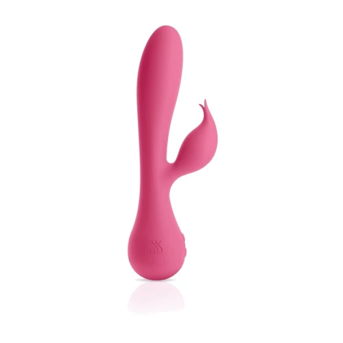 Jimmy Jane Glo Rabbit Heating Vibrator - вибратор-кролик, 10.8x3.8 см