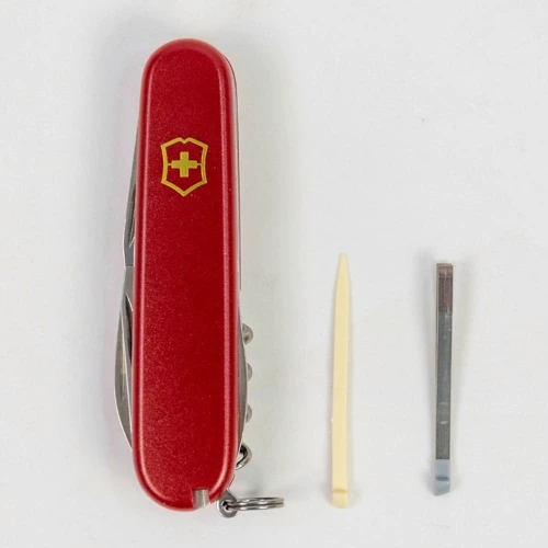 Мультитул Victorinox SPARTAN MAT красный матовый лак с желтым лого (Vx13603_M0008p) фото 9