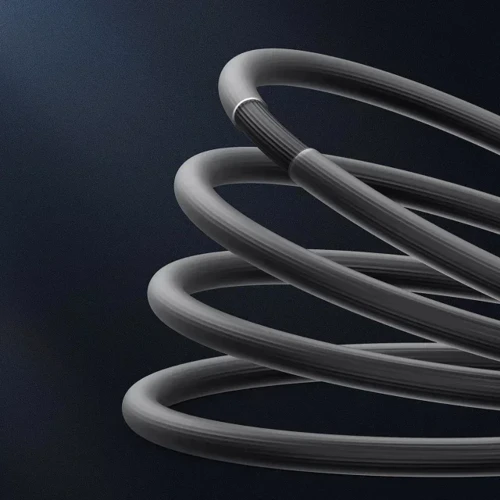 Кабель Baseus USB Cable to Lightning CoolPlay Series Fast Charging 2.4A 2m Black (CAKW000501) фото 8