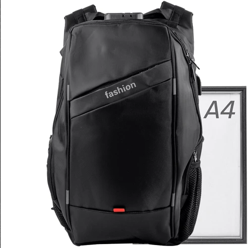Чоловік рюкзак Valiria Fashion чорний (3DETAB86-08-2): Тип ручки Коротка ручка