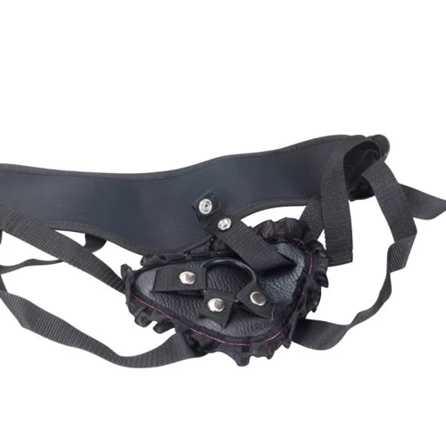 Трусики для страпона Lovetoy Orgazm Cozy Harness Series + 4 кольца, Black: undefined undefined