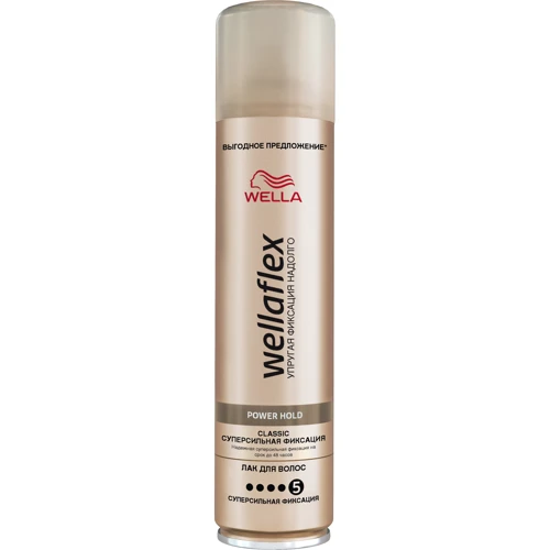 WELLAFLEX Лак для волосся Classic суперсильною фіксації 400 ml