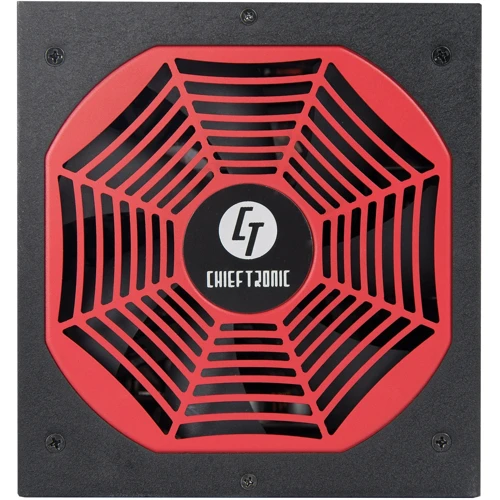 Блок питания Chieftronic PowerPlay 650W (GPU-650FC): Вентилятор нижней стенки 140