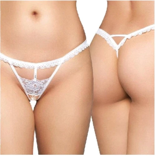 Женские стринги SoftLine - G-String 2500, M/L (white)
