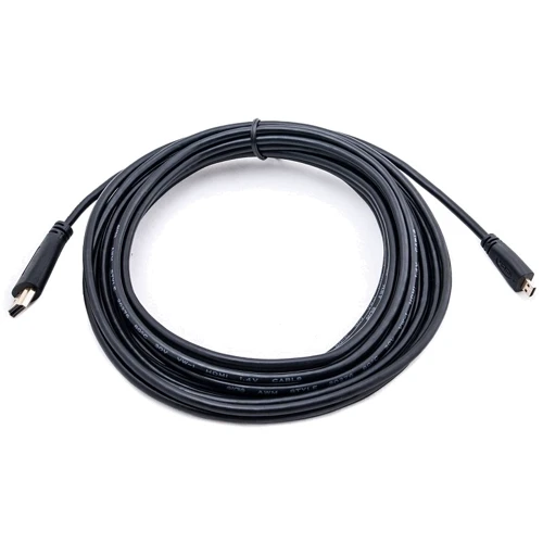 Кабель і перехідник PowerPlant HDMI для HDMI D (мікро), 5.0m (KD00AS1245)