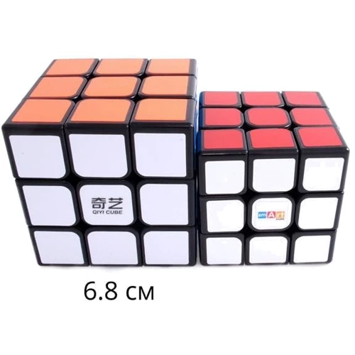 QiYi Qihang 68mm Black Кубик великий: Вид Кубик Рубика
