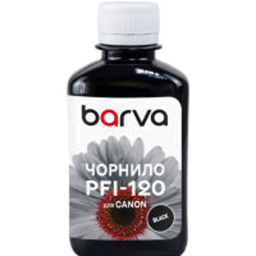 Чернила Barva Canon PFI-120/710 180 мл BK pirmented (C120-894)