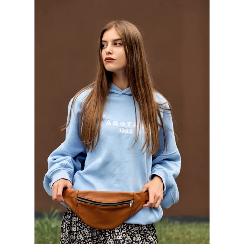 Женская поясная сумка Sambag Soho BSS коричневая (82113121w): Пол Женский