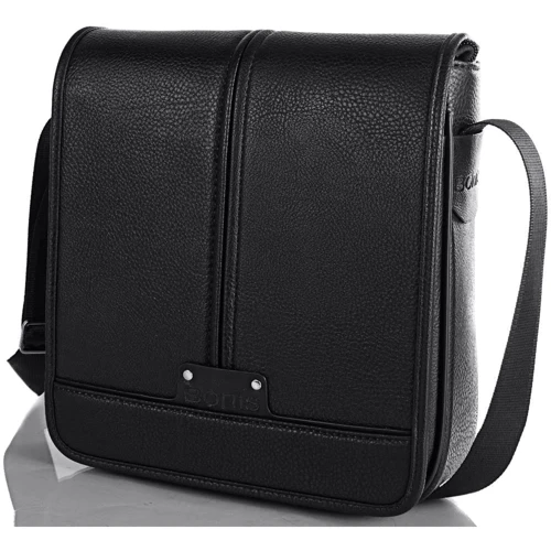 Чоловіча сумка планшет Bonis чорна (SHIM8098-black)