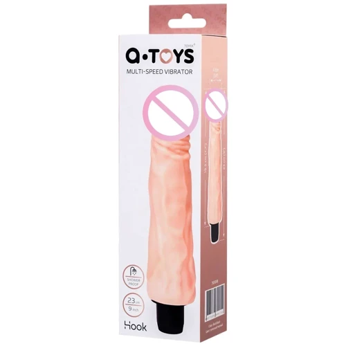 Реалистичный вибратор Toyfa A-Toys Multi-Speed (телесный)