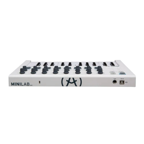 MIDI-клавиатура Arturia MiniLab MKII (White): Размер клавиш Полноразмерные