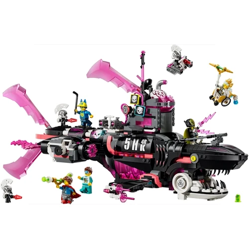 Конструктор LEGO Dreamzzz Жахливий підводний човен Акула (71500) фото 10