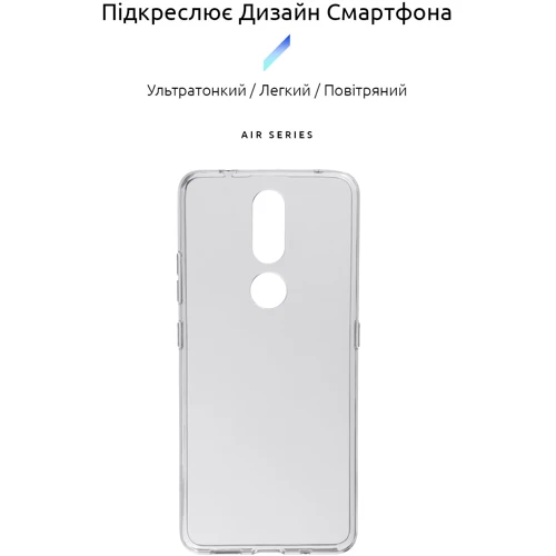 Чохол для телефона ArmorStandart Air Series Transparent for Nokia 2.4 (ARM59437): Сумісність Nokia 2.4