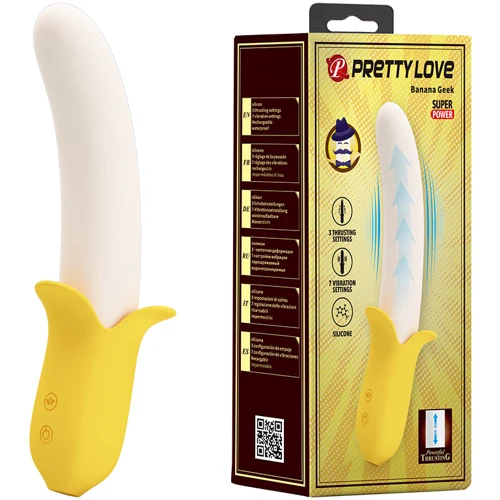 Вибратор Pretty Love Banana Geek Vibrator
