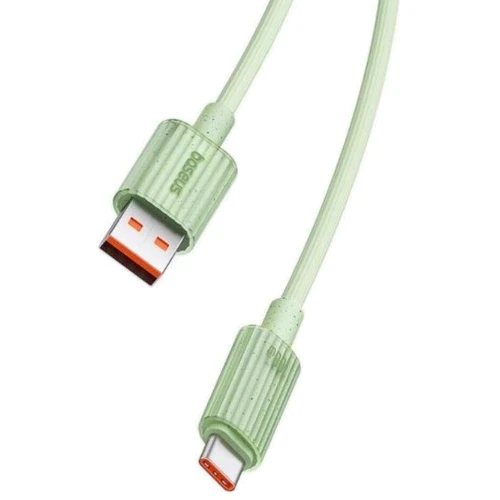 Кабель Baseus USB Cable to USB-C Fast Charging 100W 1m Green (P10360203631-00): Довжина 1 м