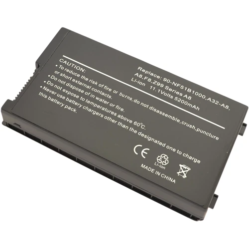 Батарея для ноутбука Asus 70-NF51B1000 A8 11.1V Black 5200mAh OEM (17227): Напруга, В 11.1