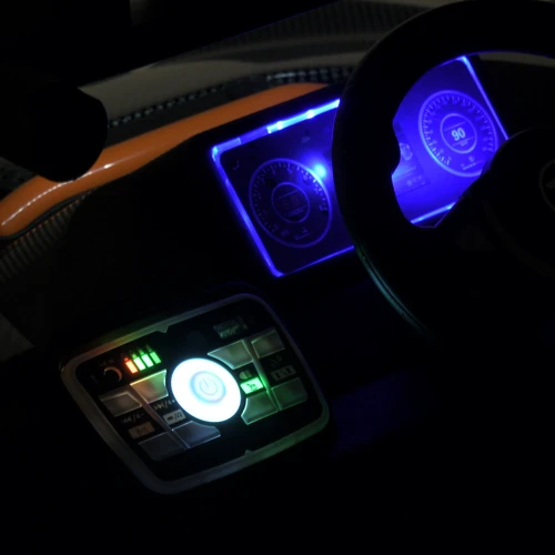 Дитячий електромобіль Bambi Racer Позашляховик Карбон (M 5824EBLRS-19(24V))