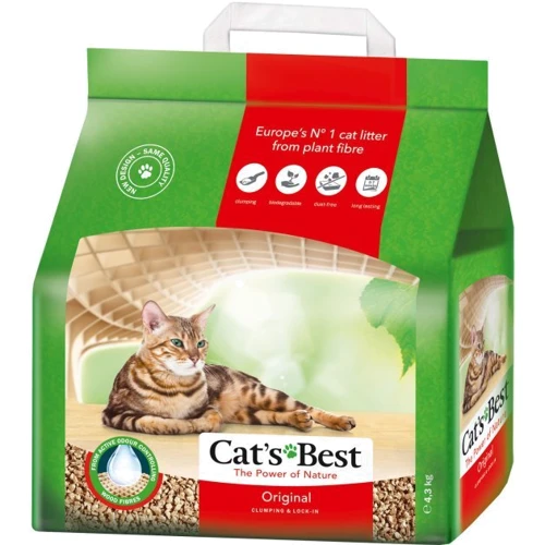Наповнювач для котячого туалету Cat's Best Original 10 л 4.3 кг (4002973302415)