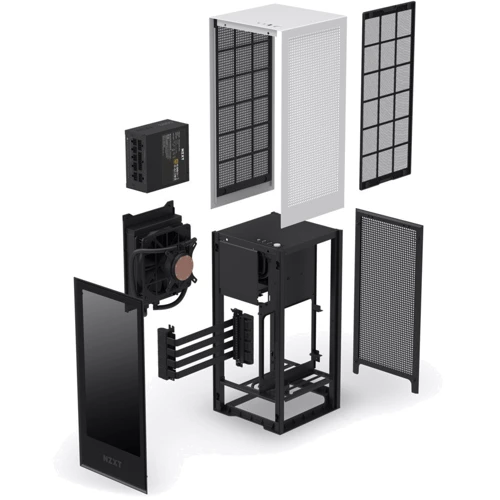 Корпус NZXT H1 Matte White (CA-H16WR-W1-EU): Мощность БП, Вт 650