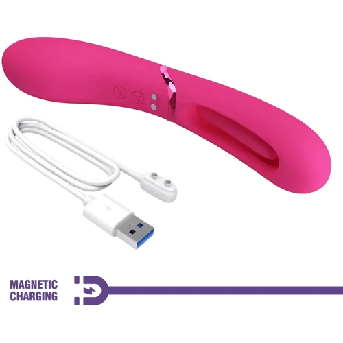 Вибромассажер для стимуляции точки G LYBAILE Pretty Love ROMANCE Lexie Pink (MC63)