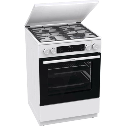 Плита комбинированная Gorenje GKS6C71WA: Тип варочной поверхности газовая