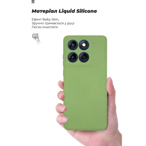 Чехол для телефонов ArmorStandart ICON Case Camera cover Green for Motorola Edge 60 5G (ARM85878)