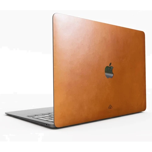 Chohol Skin Leather Matte Ginger (front) for MacBook Pro 14" M3 | M2 | M1: Цвет коричневый (Brown)