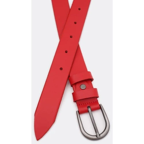 Жіночий ремінь Borsa Leather червоний (110v1genw39-red): Стать Женский