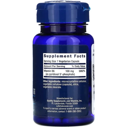 Life Extension Pyridoxal 5'-Phosphate 100 mg 60 Veggie Caps: Тип Витамин B