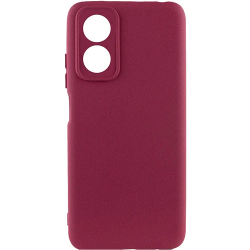 Чехол для телефонов Lakshmi Case Silicone Cover Full Camera Marsala for Oppo A17