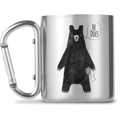 Кружка з карабіном GB eye Bear Woods 235 мл
