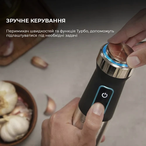 Блендер CECOTEC Power TitanBlack 1200 XL PerfectCream&Crush (CCTC-04293): Матеріал насадок пластик, нержавеющая сталь