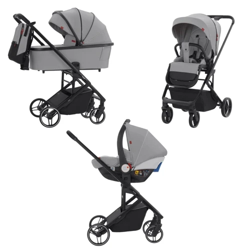 Универсальная коляска 3в1 Carrello Alfa CLR-6508 (Cloud Grey)