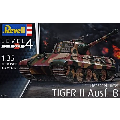 Танк Revell Tiger II Ausf.B з вежею Хеншель