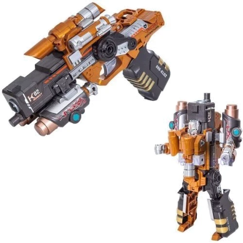 Пістолет-трансформер 2 в 1 STRIKER (6 м'яких куль, блістер), RoboGun (K02)