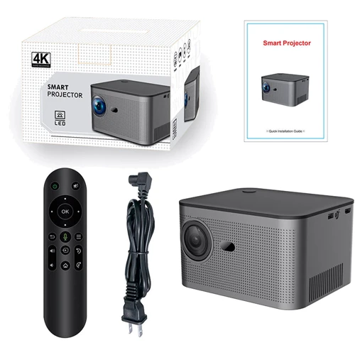 Проектор Magcubic HY350: Интерфейсы Bluetooth, Wi-Fi, USB, Разъем для микрофона, Разъем для наушников, HDMI