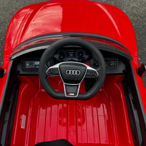 Детский электромобиль Bambi Racer Audi Audi e-tron GT красный (M 4938EBLR-3): Максимальная скорость, км/ч 5