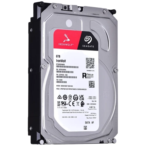 Внутренний жесткий диск Seagate IronWolf 6TB (ST6000VN006) UA: Форм-фактор 3.5"