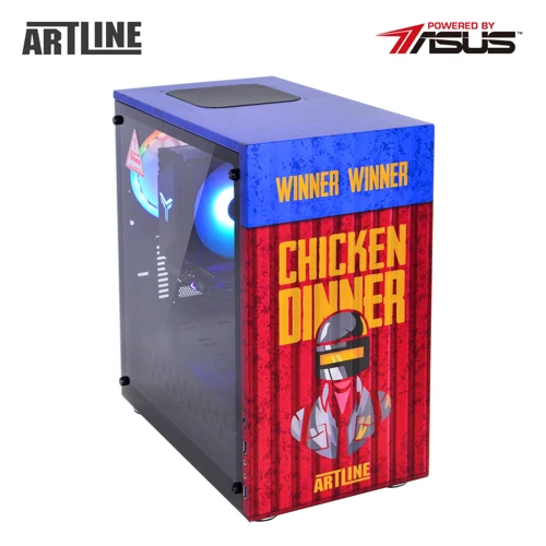 Персональный компьютер (ПК) ARTLINE Overlord CG10 (CG10v02PG): Процессор Intel 6-Core i5-10400F 2.9-4.3GHz