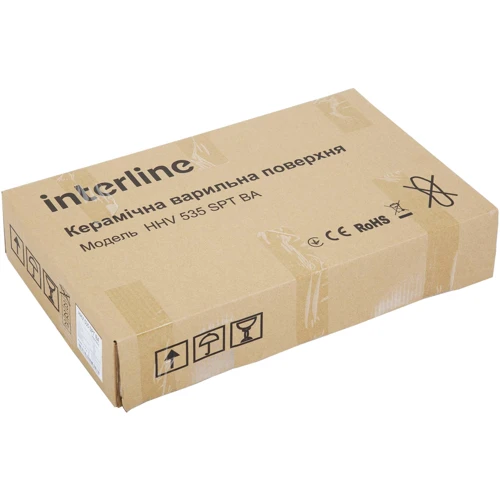 Варильна поверхня Interline HHV 535 SPT BA: Розміри для вбудовування 26.8x50 см