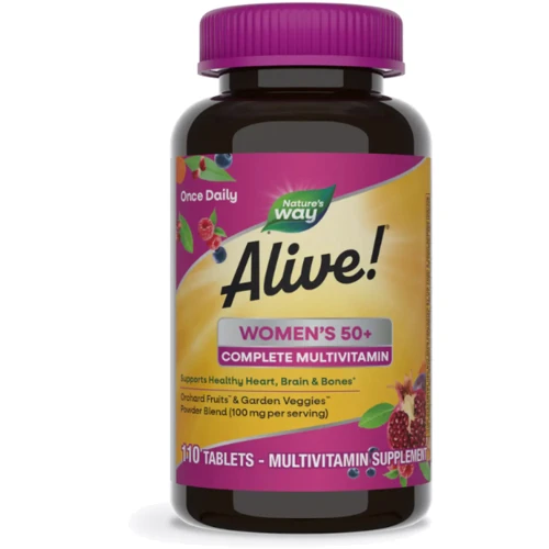 Nature's Way Women's 50+ Complete Multivitamin Мультивитамины для женщин 50+ 110 таблеток