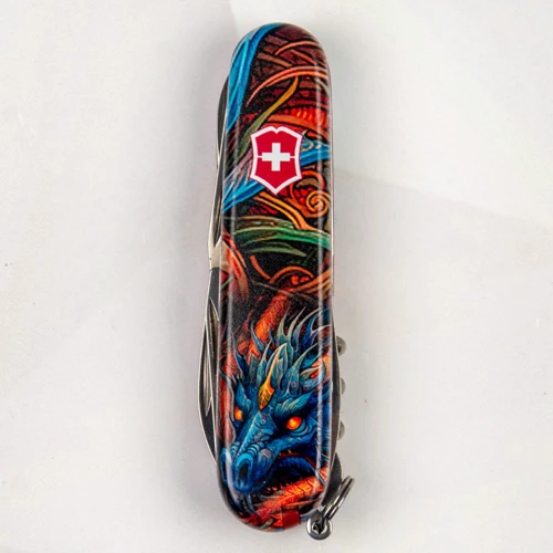Мультитул Victorinox CLIMBER ZODIAC Сапфировый дракон 1.3703.Z3260p (Vx13703_Z3260p) фото 14