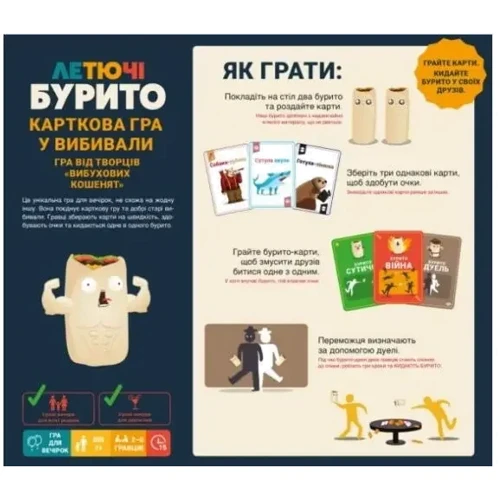Настольная игра Geekach Games Летящие бурито (Throw Throw Burrito) (GKCH176): Производитель Geekach Games