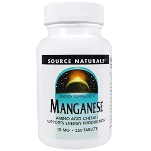 

Source Naturals Manganese, 10 mg, 250 Tab