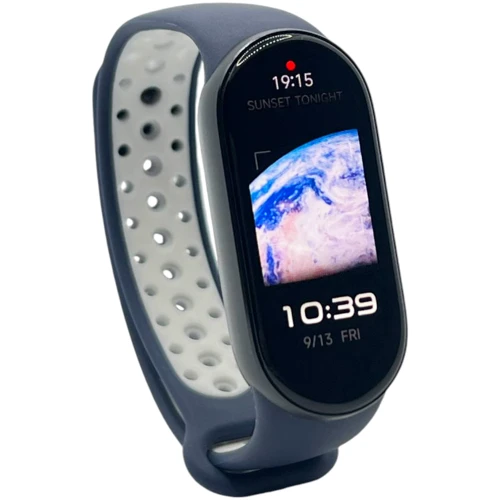 Ремінець Becover Sport Band Vents Style Blue/White for Xiaomi Mi Smart Band 9 (711987): Тип ремінець