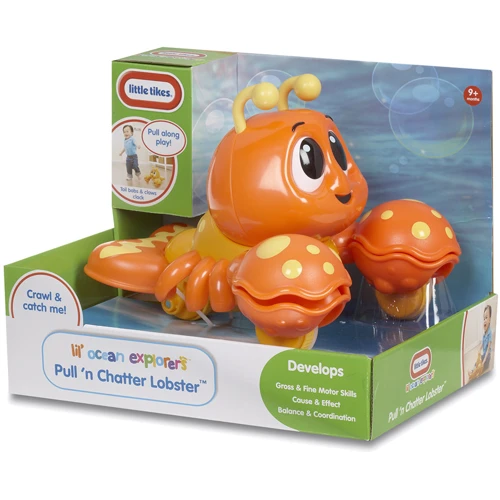 Игрушка-Каталка на веревочке Little Tikes Preschool Веселый лобстер (638534)