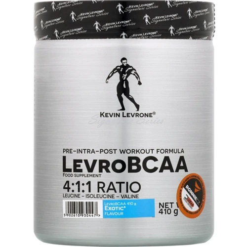 Амінокислота для спорту Kevin Levrone LevroBCAA 4:1:1 Ratio Powder 410 g /60 servings/ Exotic Fruit