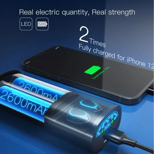 Наушники Jakcom TWS2 True Wireless Earphone Power Bank 2in1 Black: Назначение Для смартфона